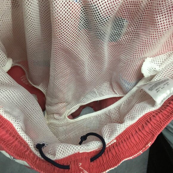 Columbia PFG‎ Mens Swim Trunks size Large Pink Shorts Inner Briefs Pockets Omni - Picture 10 of 12
